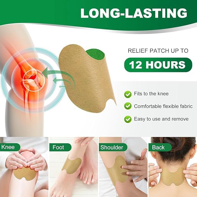 10 pack - Herbal Knee Pain Relief Patch