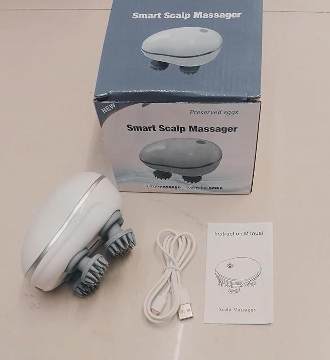 Electric scalp Massager – Relaxing Vibration Massager for Head & Body