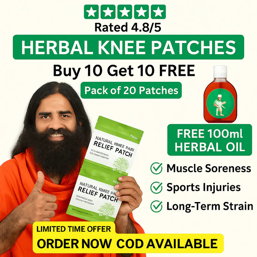 10 pack - Herbal Knee Pain Relief Patch