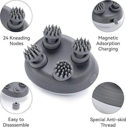 Electric scalp Massager – Relaxing Vibration Massager for Head & Body